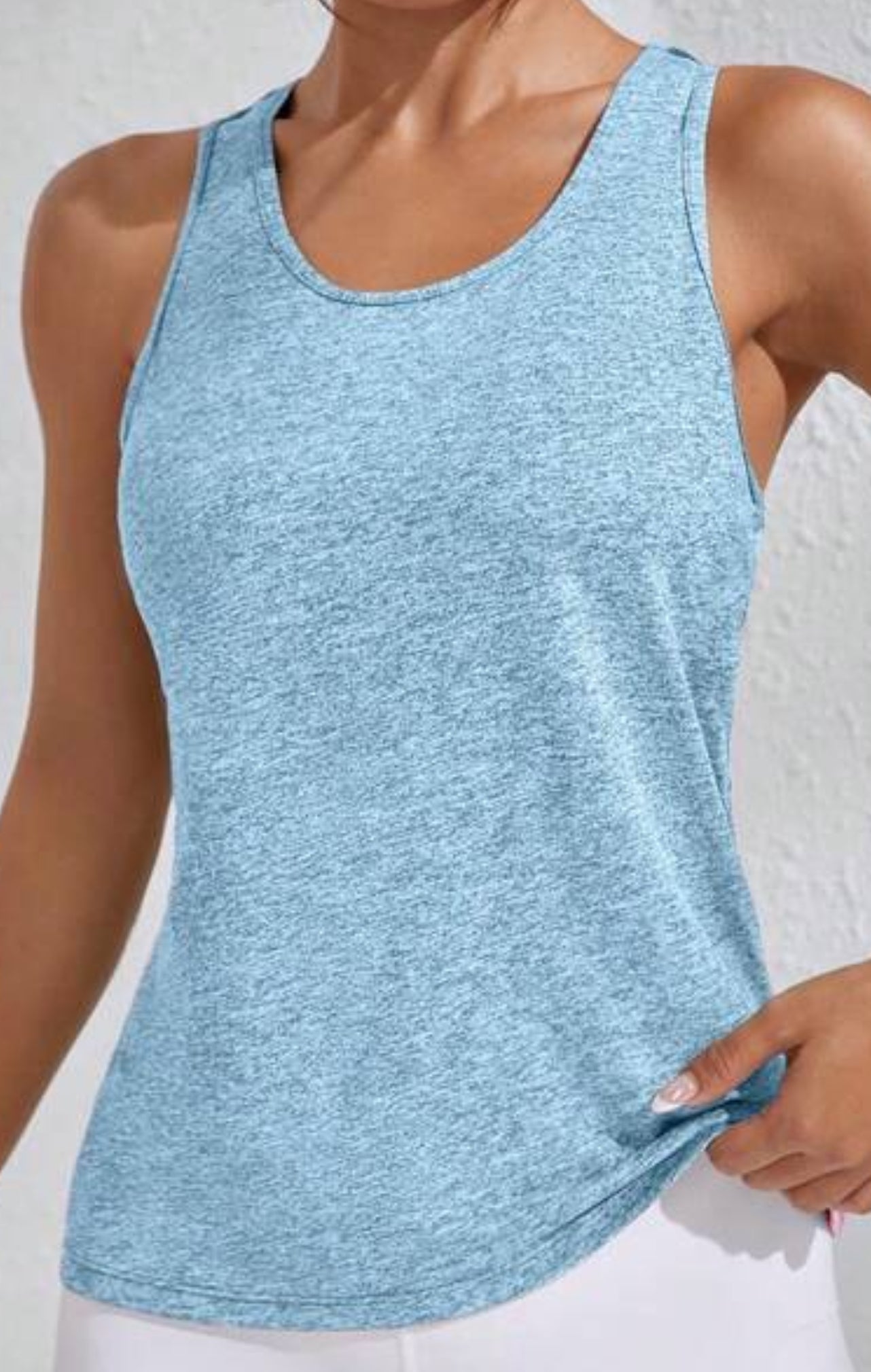 BR Blue Beauty Workout Tank