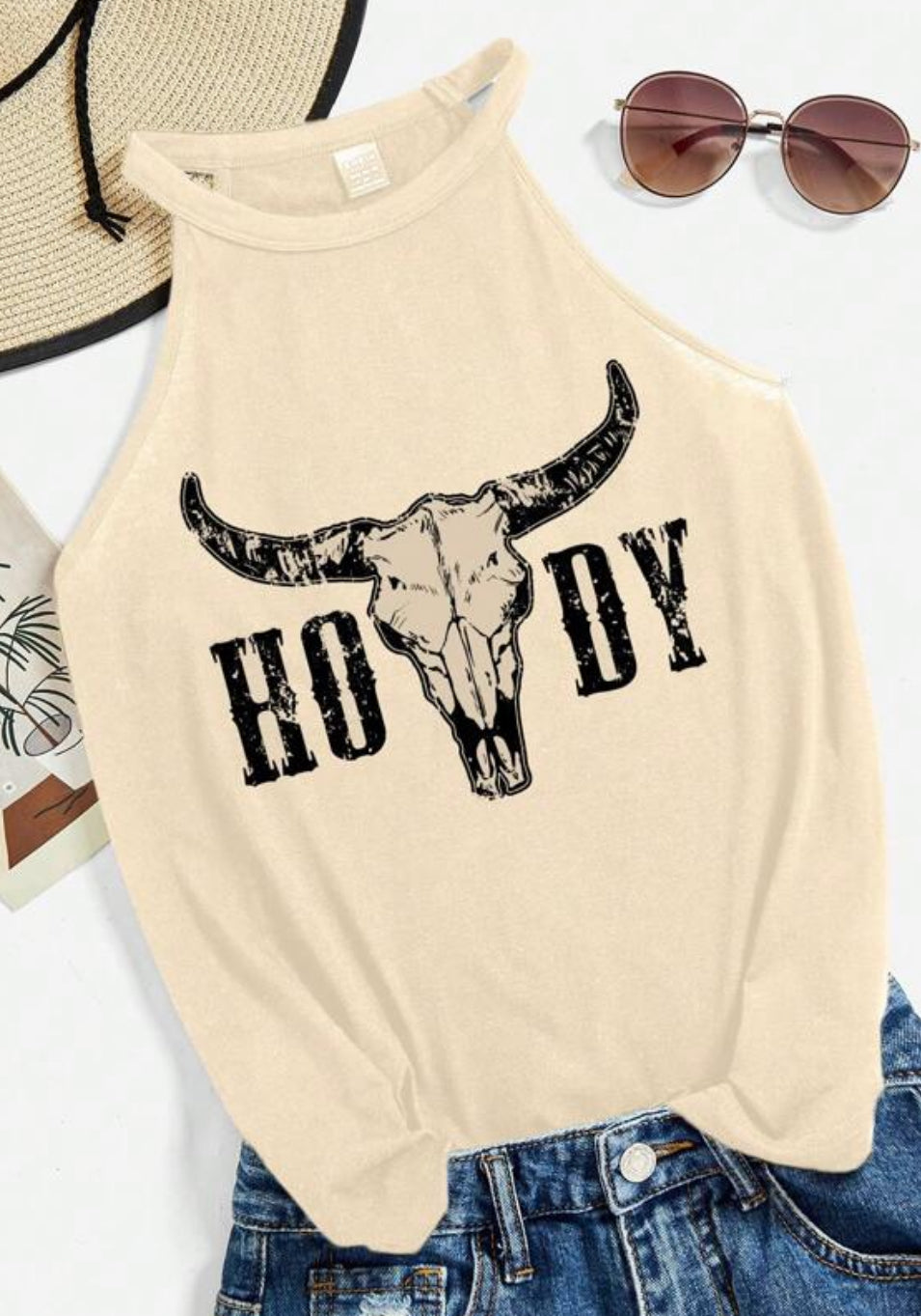 BR Howdy Longhorn Tank